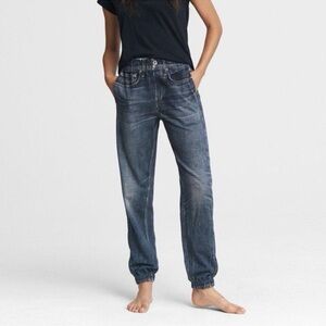 Rag & Bone Miramar Sweatpant Jean Joggers Dark Wash Merest XS